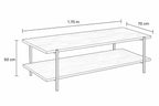 MESA CENTRAL DUO RECTANGULAR