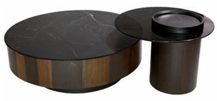 MESA OCASIONAL TAG LUMBER 2 MESAS STONE