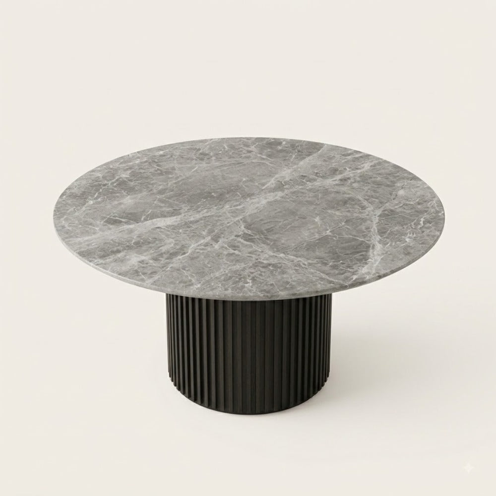 MESA  PIEDRA TECNOLOGICA REDONDA