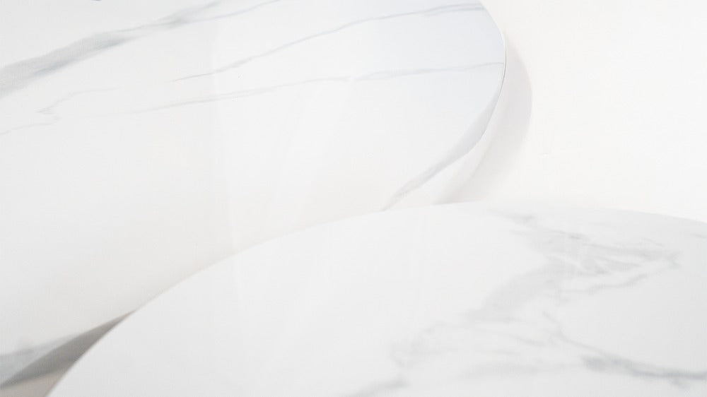 MESA OCASIONAL TAG MADDONA 2 MESAS GLOSS BLANCA