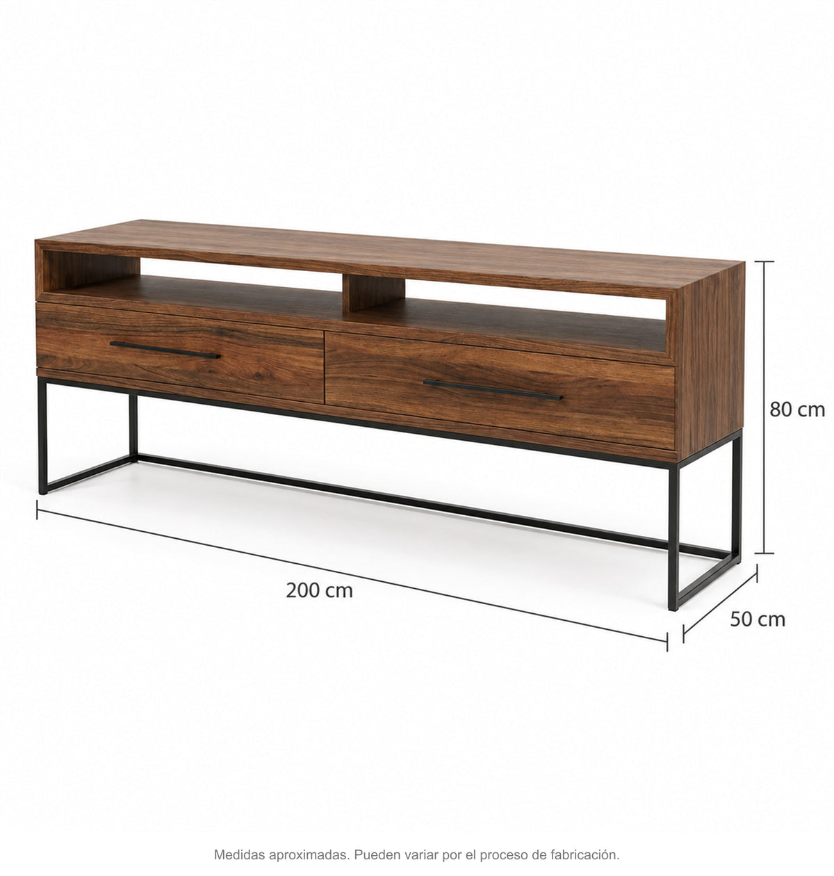 Medidas de credenza doble c6