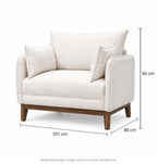 Medidas de koda sillón