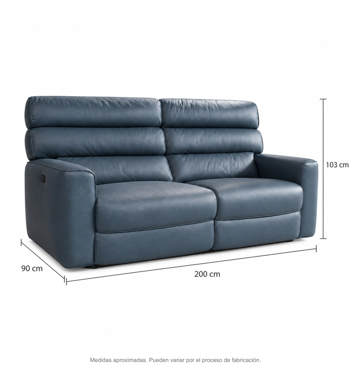 Medidas de love seat lounge