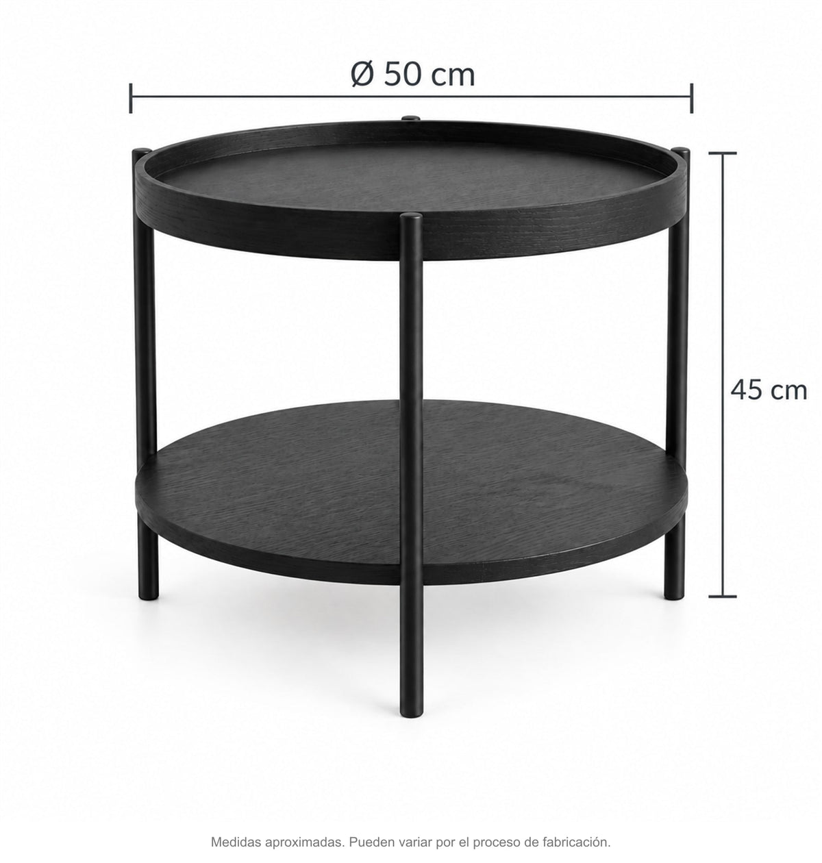 Medidas de mesa lateral nidaly