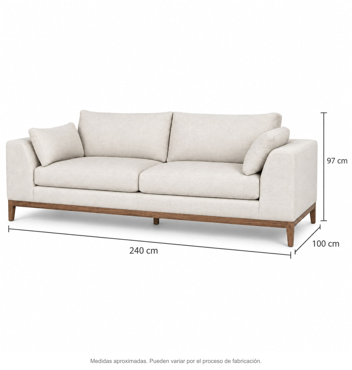 Medidas de olimpya sofa
