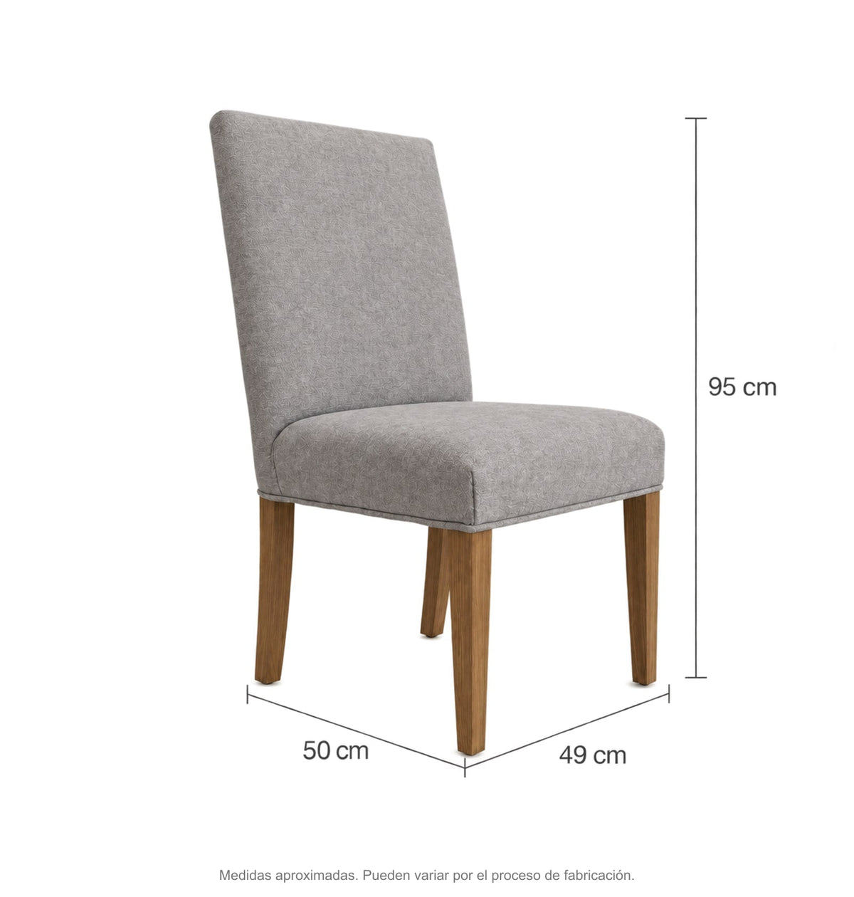 Medidas de silla element contempo