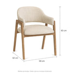 Medidas de silla gama