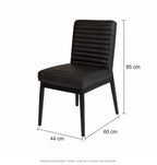 Medidas de silla génova pjc341