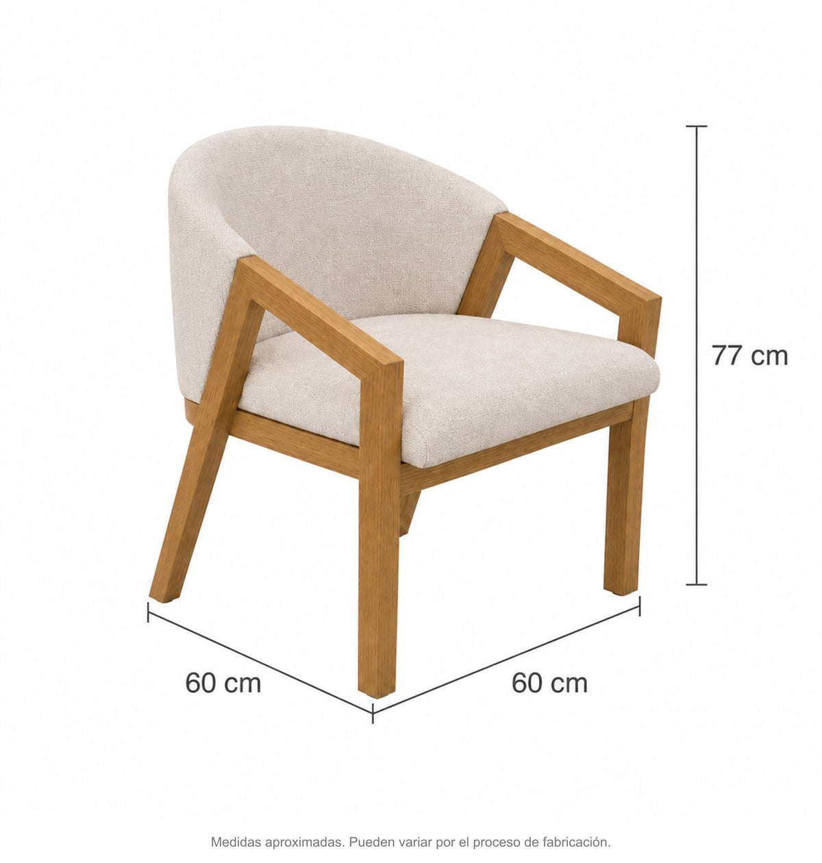 Medidas de silla lotto