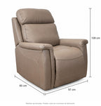 Medidas de sillon reclinable mikel
